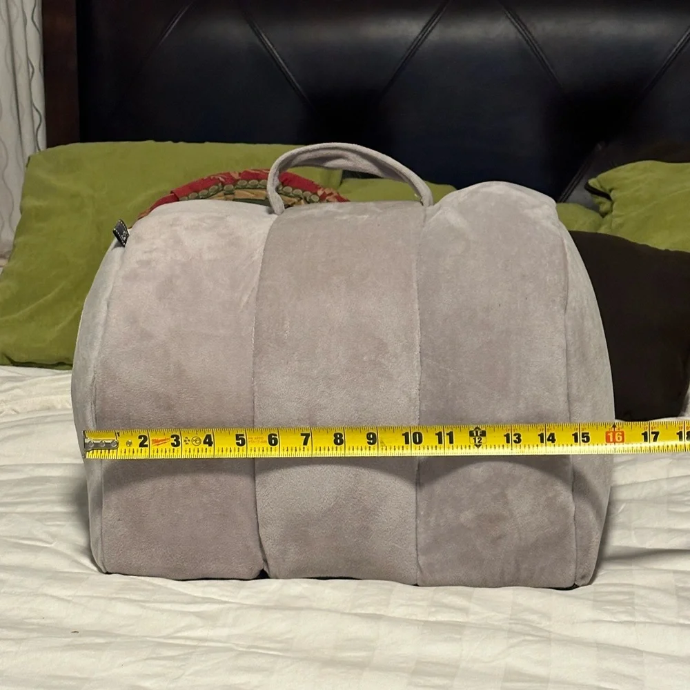 Cozy Gray Dog Bed House